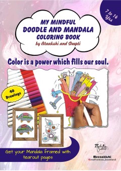 My Mindful Doodle and Mandala Colouring Art book