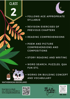 Class 2 English Grammar and Composition Book 2026 CBSE ICSE full syllabus with reading comprehensions Worksheets by Mathsninjas Bookland