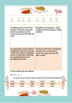 Class 1 Maths Cbse/Icse Practice Question paper Workbook with mental math and Concept Activity book of  Number bonds for Addition and subtraction by Mathsninjas Bookland (pack of 2)