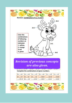 Class 1 Maths Cbse/Icse Practice Question paper Workbook with mental math and Concept Activity book of  Number bonds for Addition and subtraction by Mathsninjas Bookland (pack of 2)